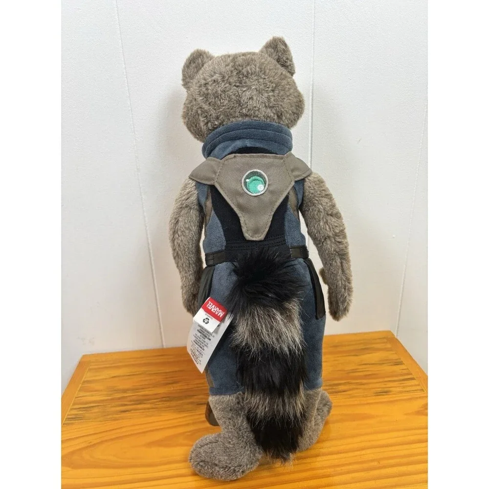Disney Store Marvel Rocket Raccoon Guardians‎ of the Galaxy Plush Toy 18”